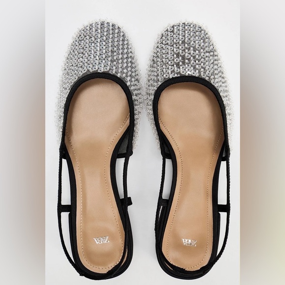 Sequin Slingback Shoe - Picture 5 of 9